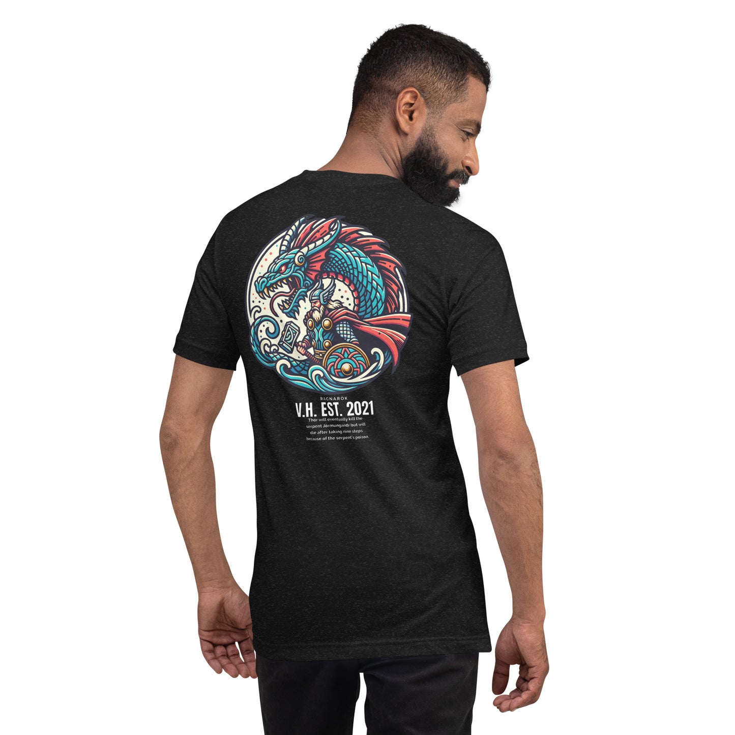 Thor & Jörmungandr Ragnarök T-Shirt