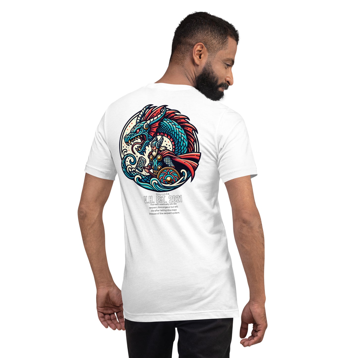 Thor & Jörmungandr Ragnarök T-Shirt